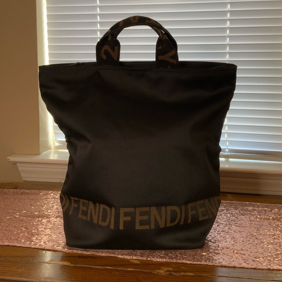 Fendi Handbags - 💯 auth Fendi nylon tote 😍